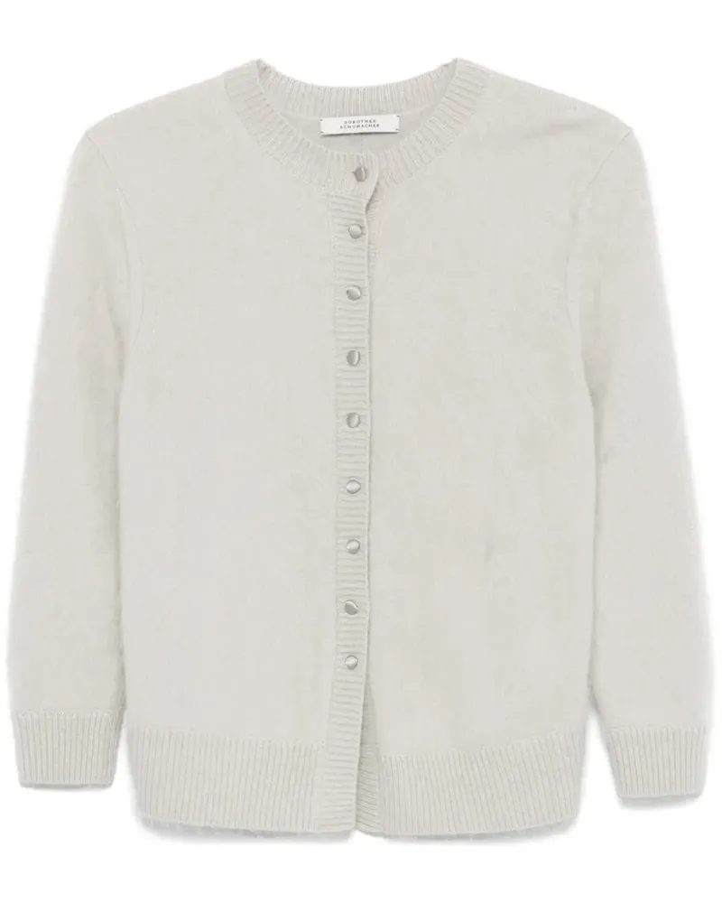 Dorothee Schumacher Cardigan mit rundem Ausschnitt - Grau Grau