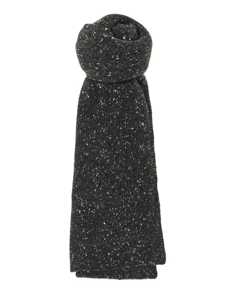 The Row Mantia contrast-stitch scarf - Grau Grau