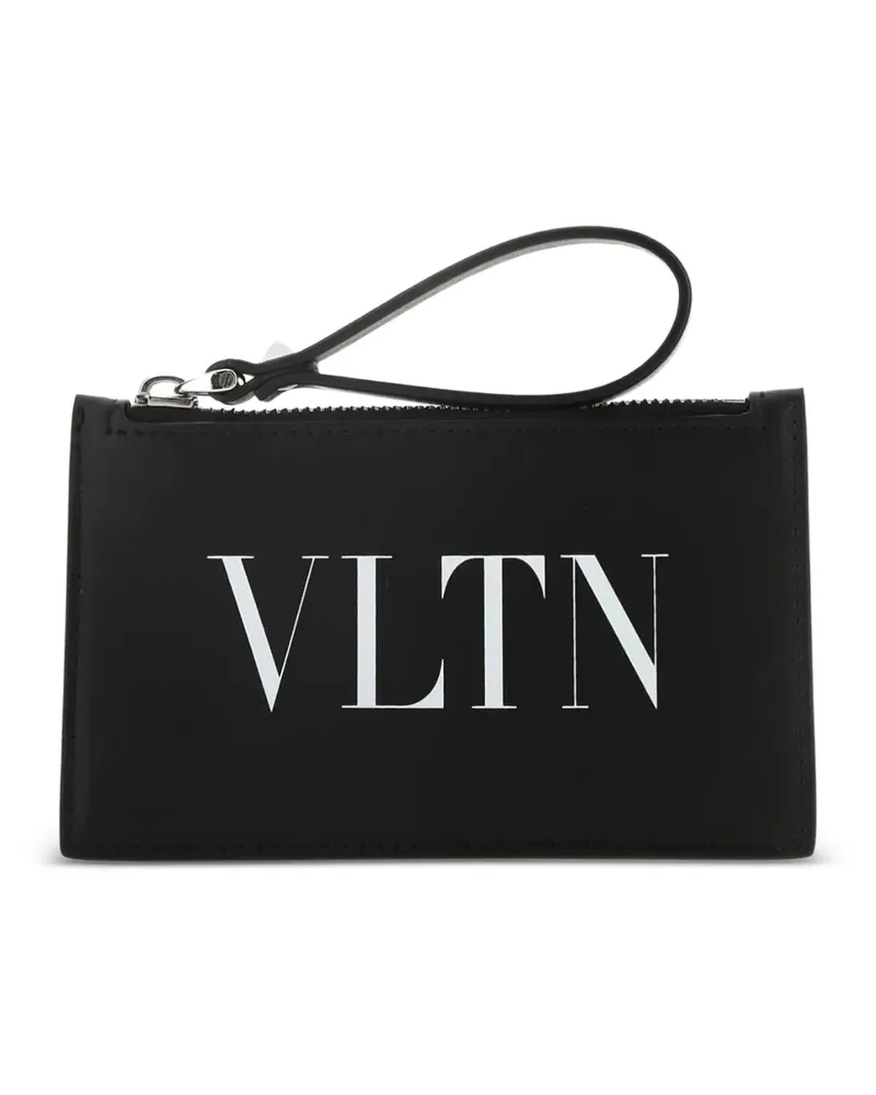 Valentino Garavani VLTN Kartenetui - Schwarz Schwarz