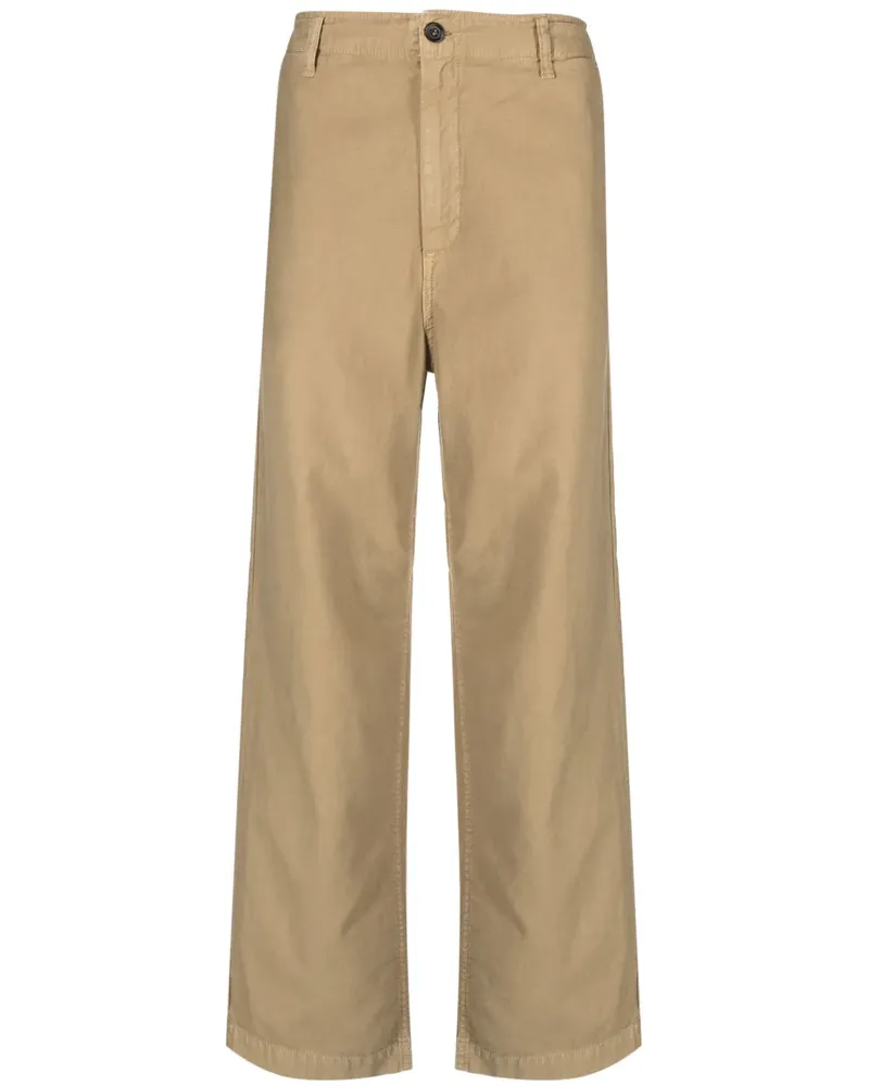 PRESIDENT’s Halbhohe Wide-Leg-Hose - Nude Nude
