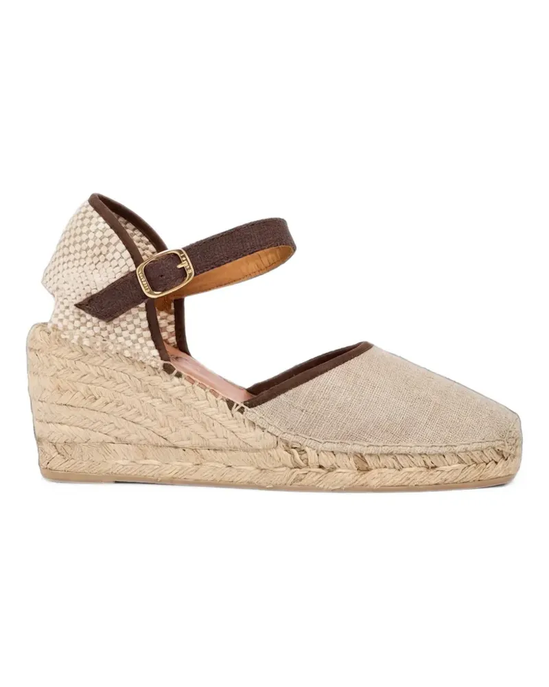 Carel Rio Wedge-Espadrilles - Nude Nude