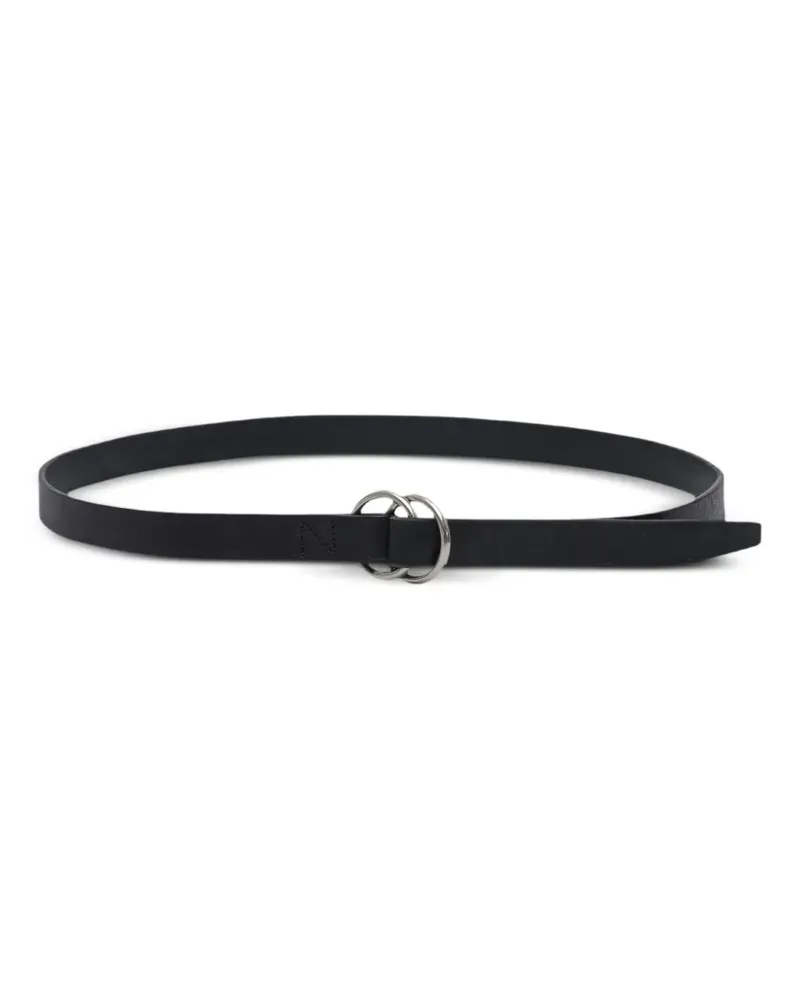nonnative Gürtel aus Leder - Schwarz Schwarz
