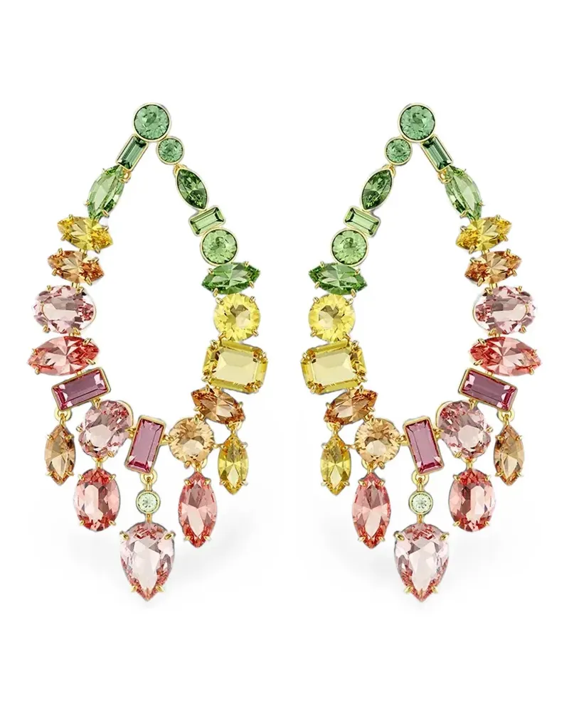Swarovski Gema crystal-embellished drop earrings - Gold Gold