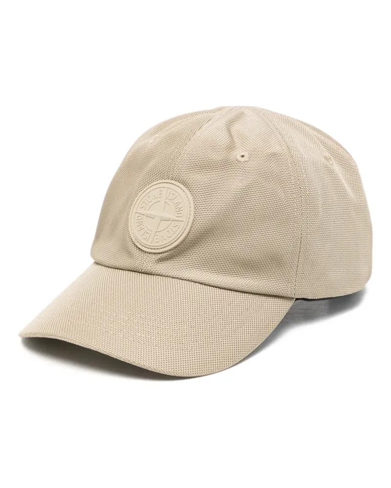 Stone Island Baseballkappe mit Logo-Patch - Nude Nude