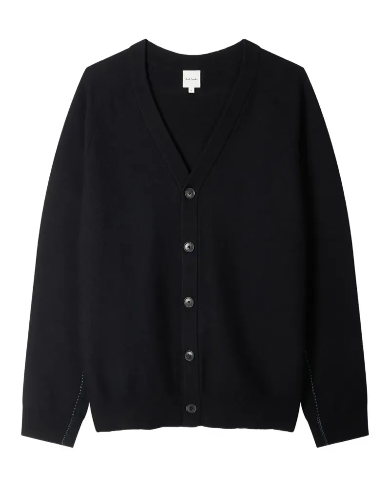 Paul Smith Cardigan mit V-Ausschnitt - Schwarz Schwarz