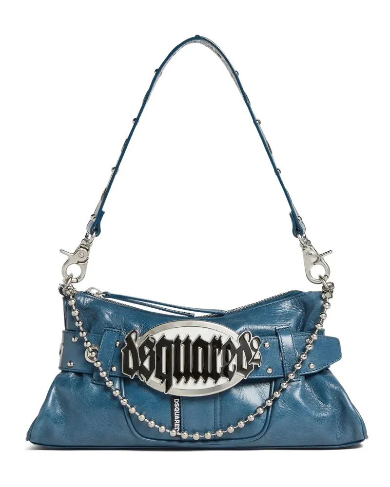 Dsquared2 Gothic Schultertasche - Blau Blau