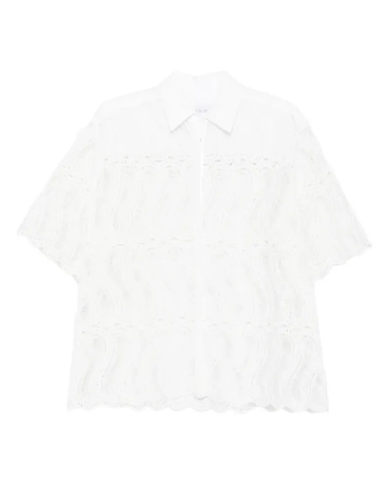 Raquel Diniz Hemd aus Spitze - Weiß Weiß