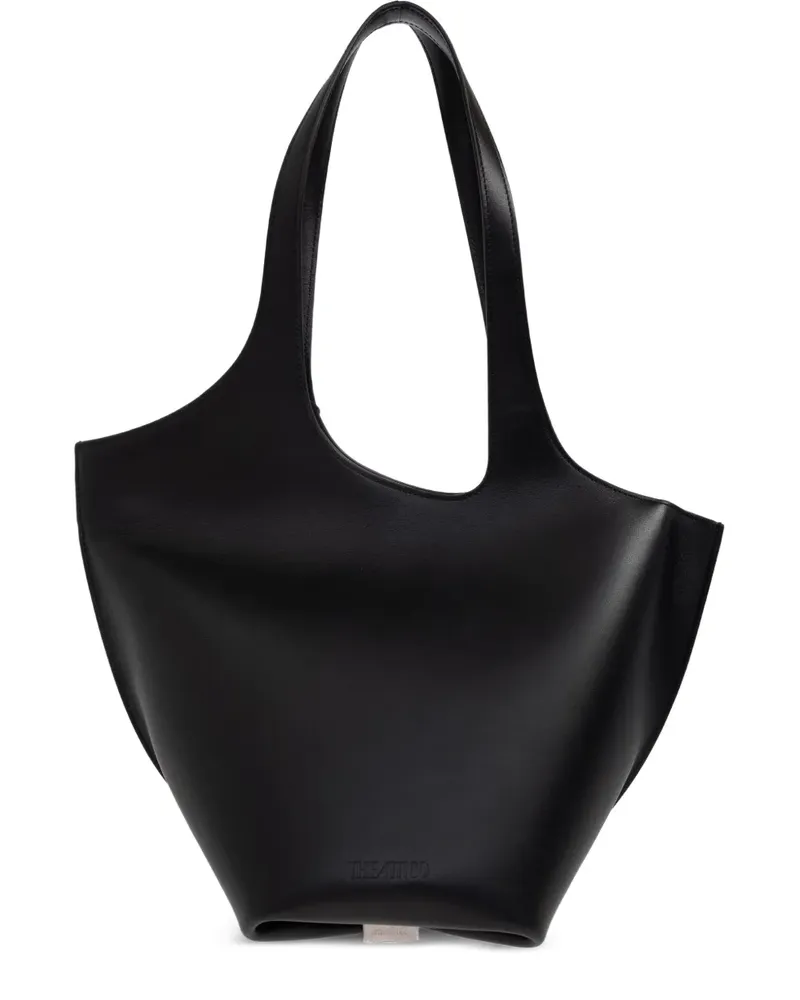 ATTICO Mittelgroßer La Scoop Tote Bag - Schwarz Schwarz