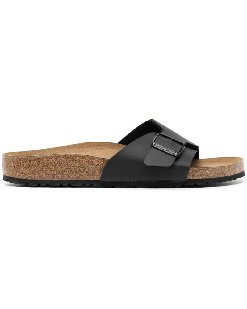 Birkenstock Madrid buckle-fastened sandals - Schwarz Schwarz