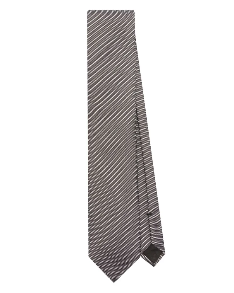 Tom Ford Krawatte mit Jacquardmuster - Braun Braun