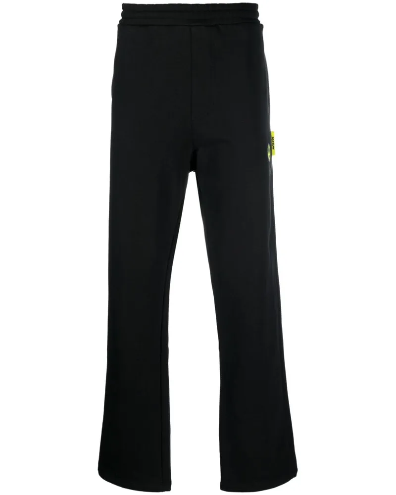 BARROW Jogginghose mit Logo-Patch - Schwarz Schwarz