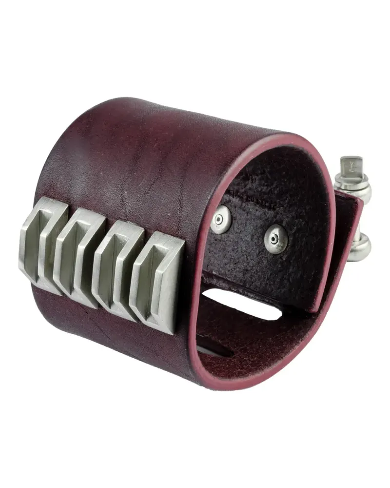 Parts Of Four Restraint Charm inverted-pyramid studs bracelet - Violett Violett