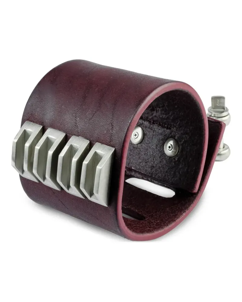 Parts Of Four Restraint Charm inverted-pyramid studs bracelet - Violett Violett