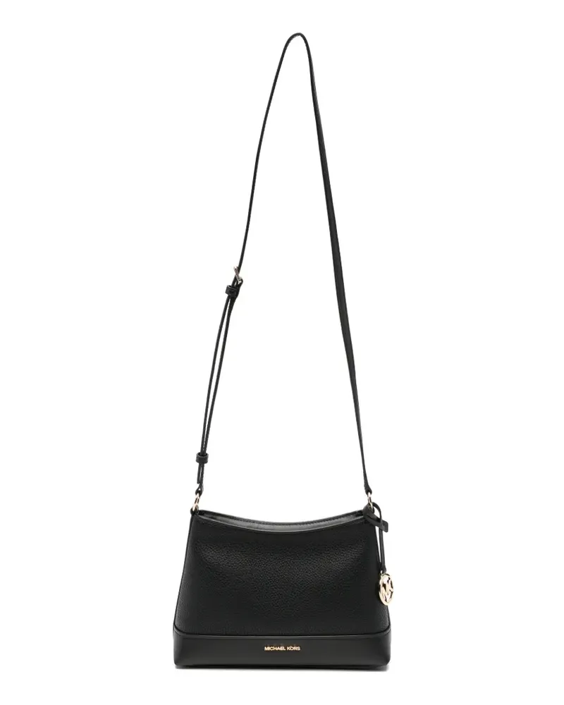 Michael Kors logo-charm cross-body bag - Schwarz Schwarz