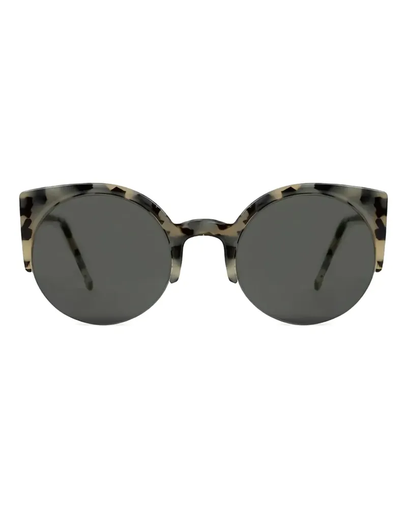 RETROSUPERFUTURE Lucia Puma' Sonnenbrille - Schwarz Schwarz