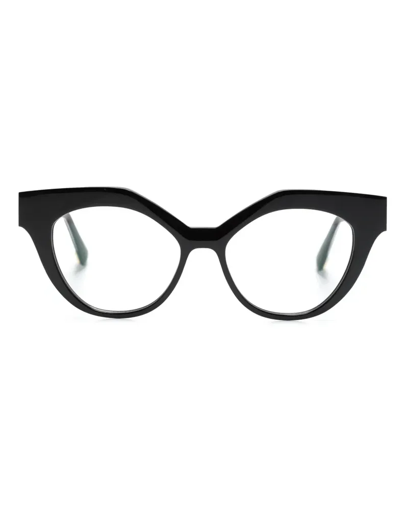 CAZAL 5000 Cat-Eye-Brille - Schwarz Schwarz