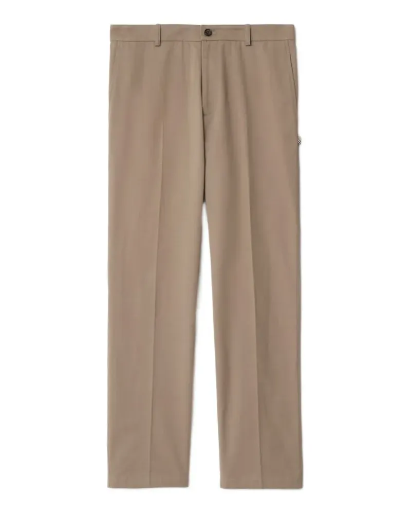 Burberry Hose mit Bügelfalten - Braun Braun