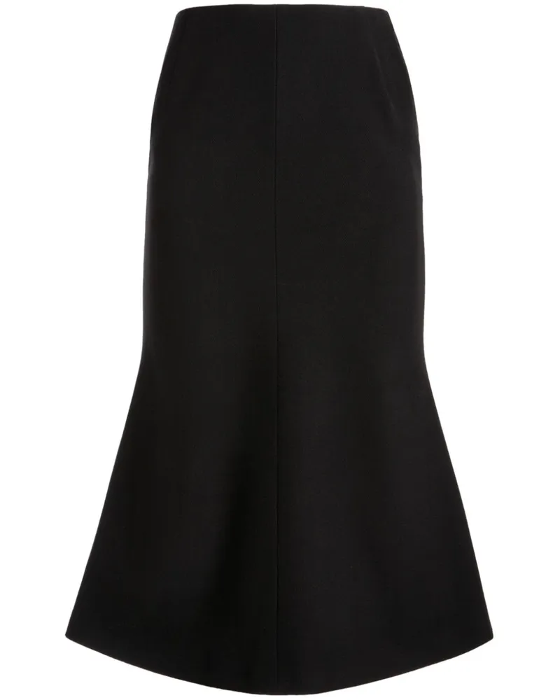Bally Klassischer Midirock - Schwarz Schwarz