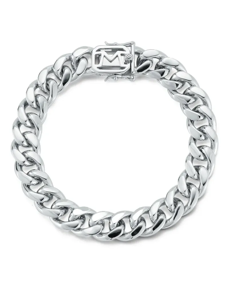 MATEO Armband mit Logo - Silber Silber