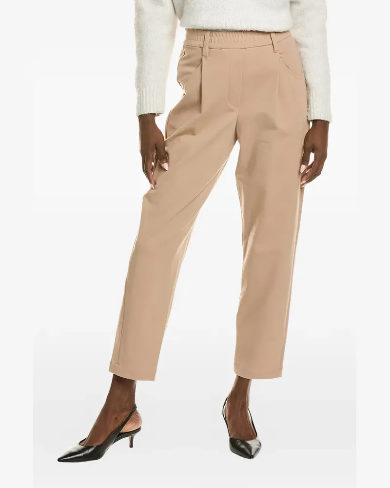 Brunello Cucinelli tailored high-waisted trousers - Nude Nude
