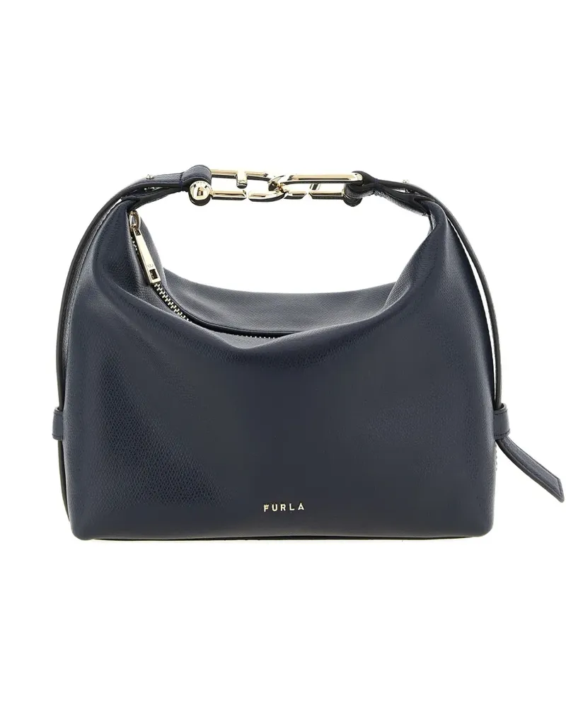 Furla Tonie logo shoulder bag - Blau Blau