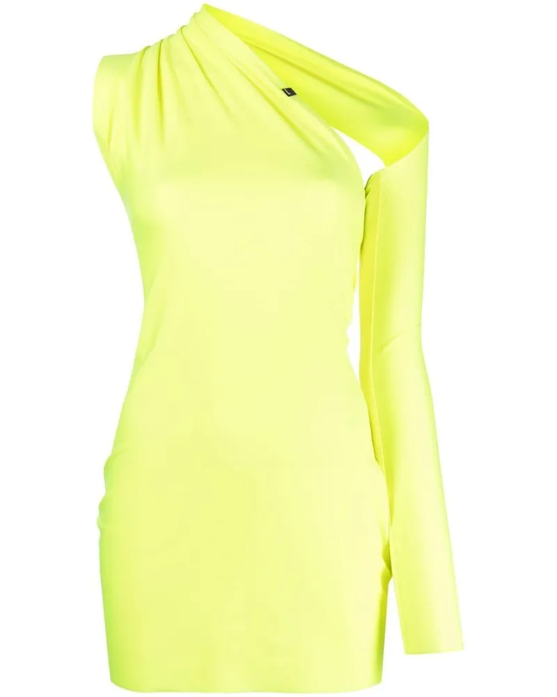 1017 ALYX 9SM Asymmetrisches Midikleid - Gelb Gelb