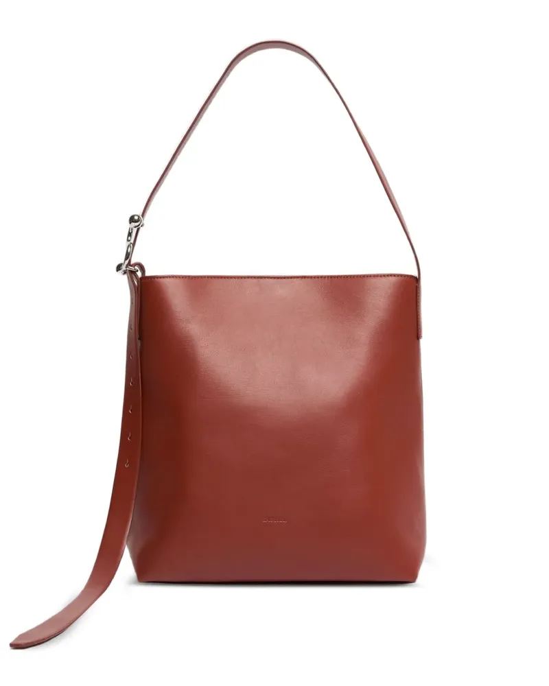 Max Mara Schultertasche aus Leder - Braun Braun