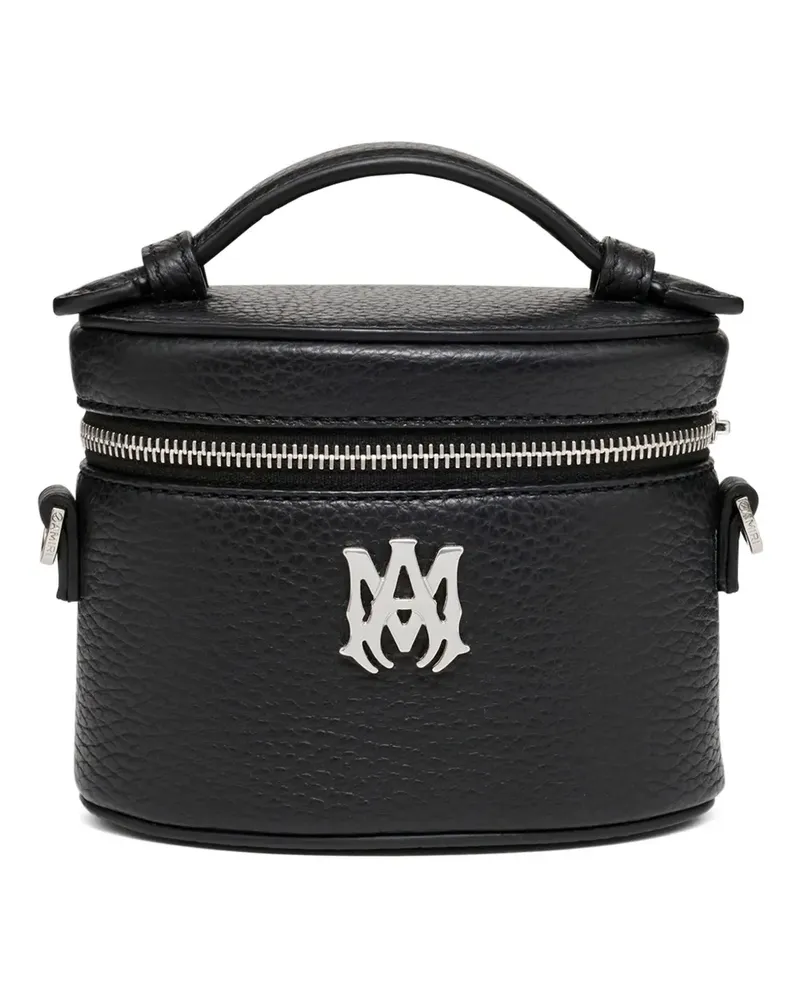 Amiri Nano Kosmetiktasche mit Henkel - Schwarz Schwarz