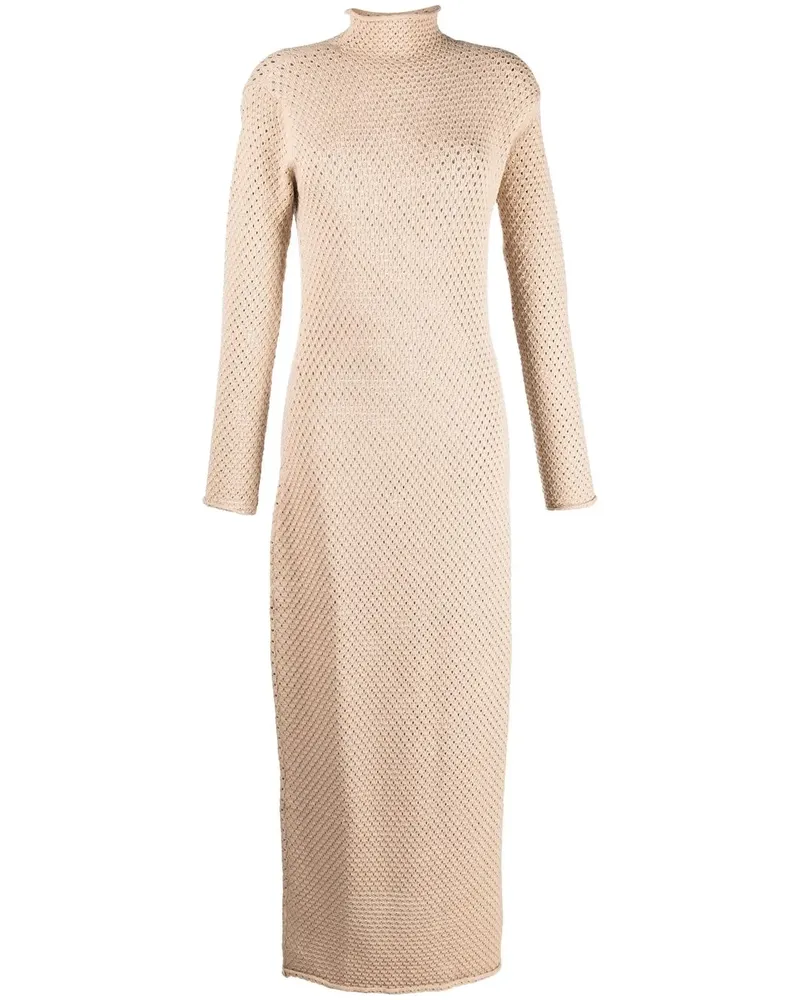 AERON Langärmeliges Pulloverkleid - Nude Nude