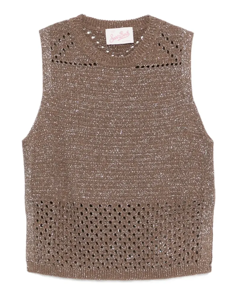 MC2 Saint Barth Aire vest - Braun Braun