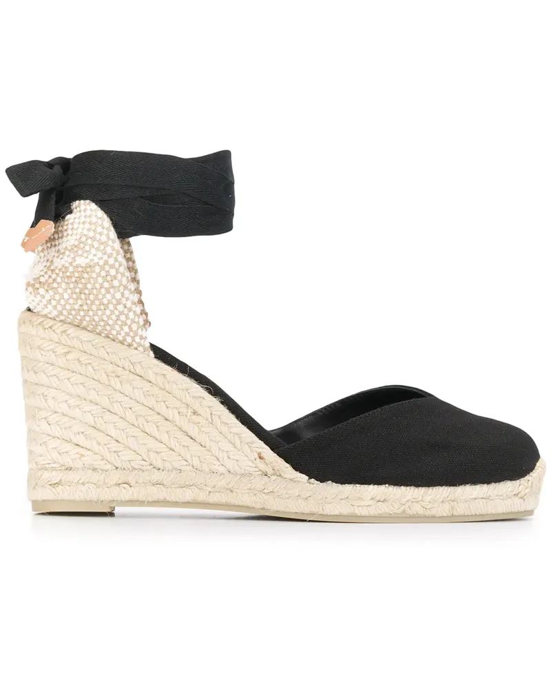 Castañer Chiara' Wedge-Espadrilles - Schwarz Schwarz