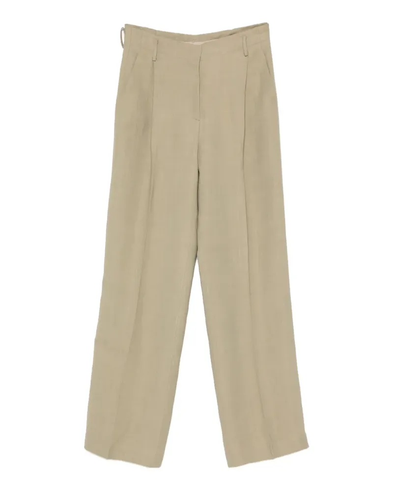 Antonelli Firenze pressed-crease trousers - Grün Grün