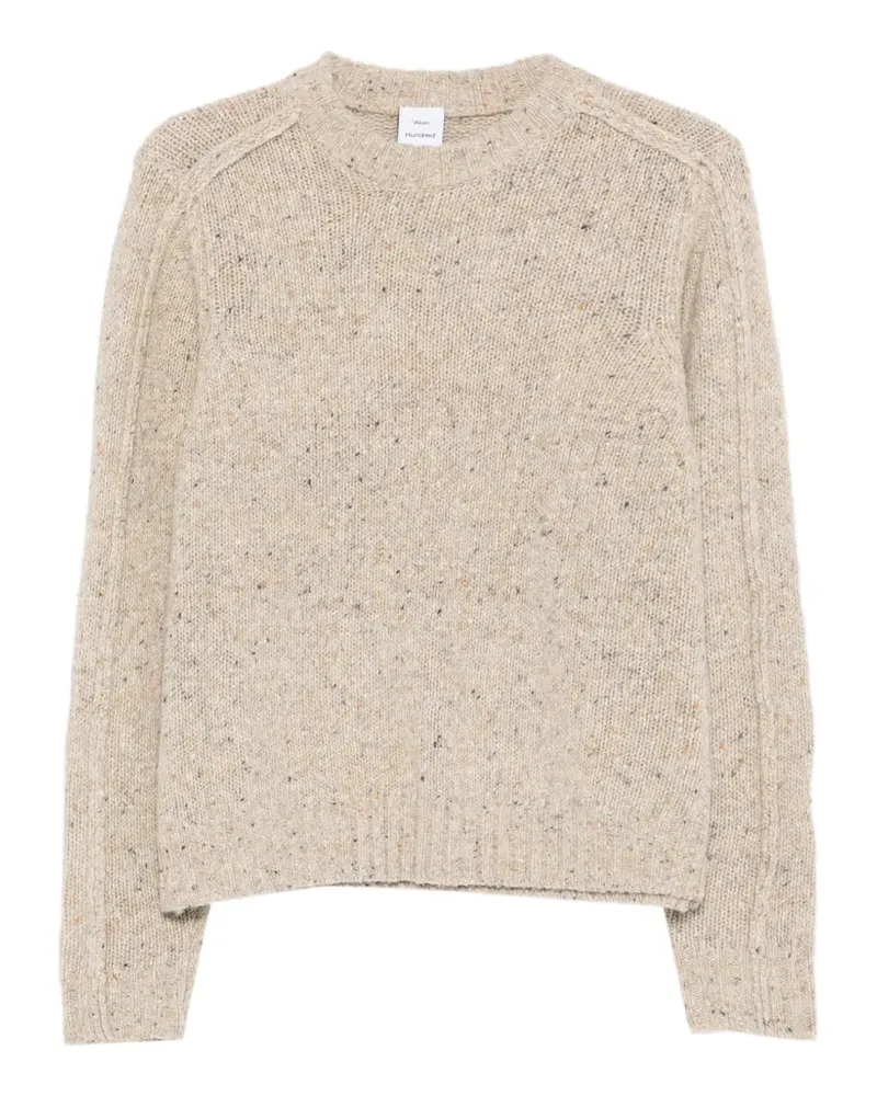 Won Hundred Bently crew-neck sweater - Nude Nude