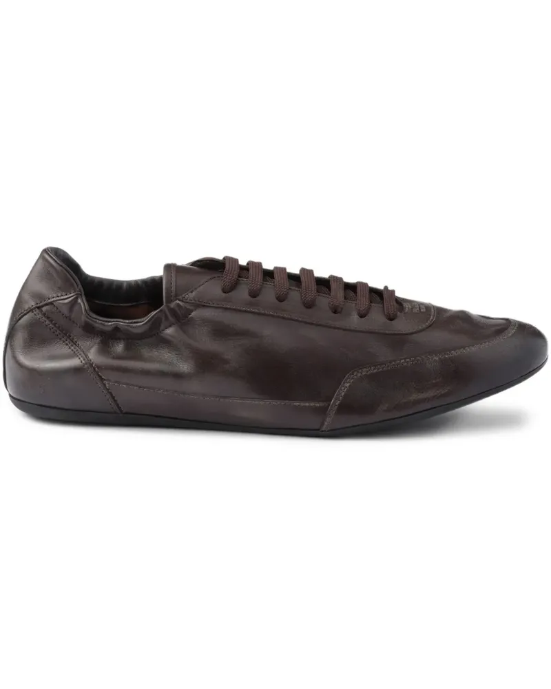Prada Collapse Sneakers - Braun Braun