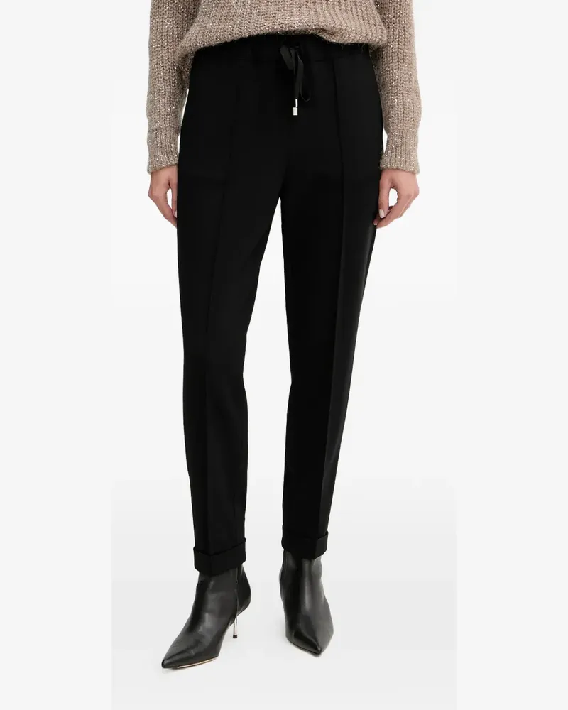 Liviana Conti Brain drawstring trousers - Schwarz Schwarz