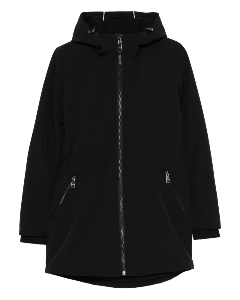 DKNY hooded zip-up jacket - Schwarz Schwarz