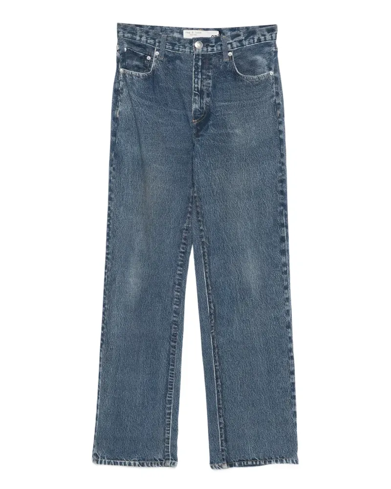 Rag & Bone Hose mit Knöpfen - Blau Blau