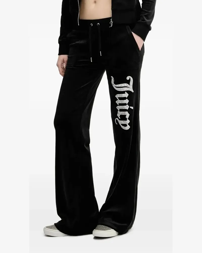 Juicy Couture Layla Hose mit Kristallverzierung - Schwarz Schwarz