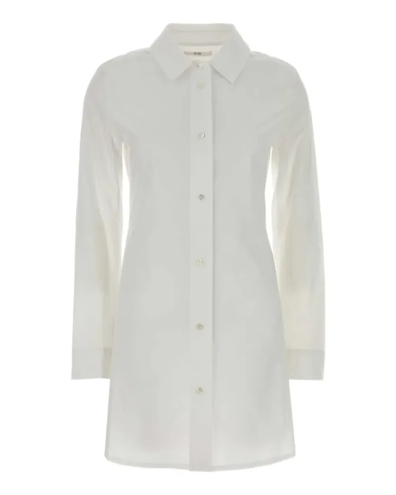 Co poplin long-sleeve shirt - Weiß Weiß