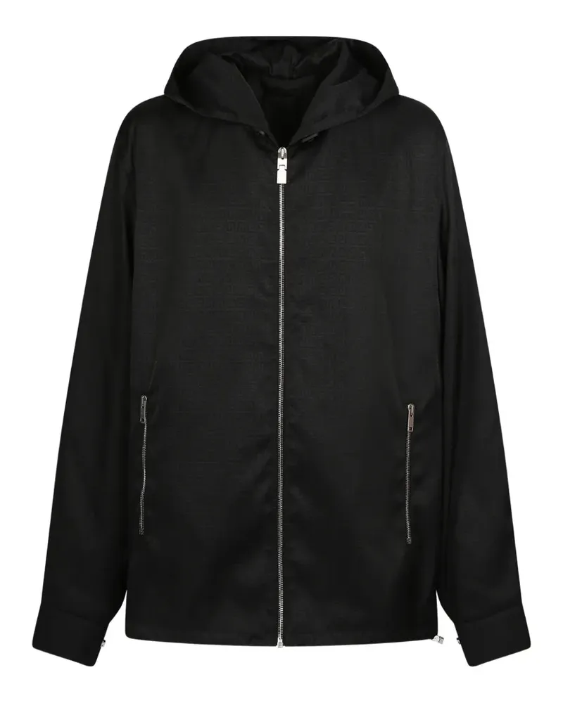Givenchy Klassischer Windbreaker - Schwarz Schwarz