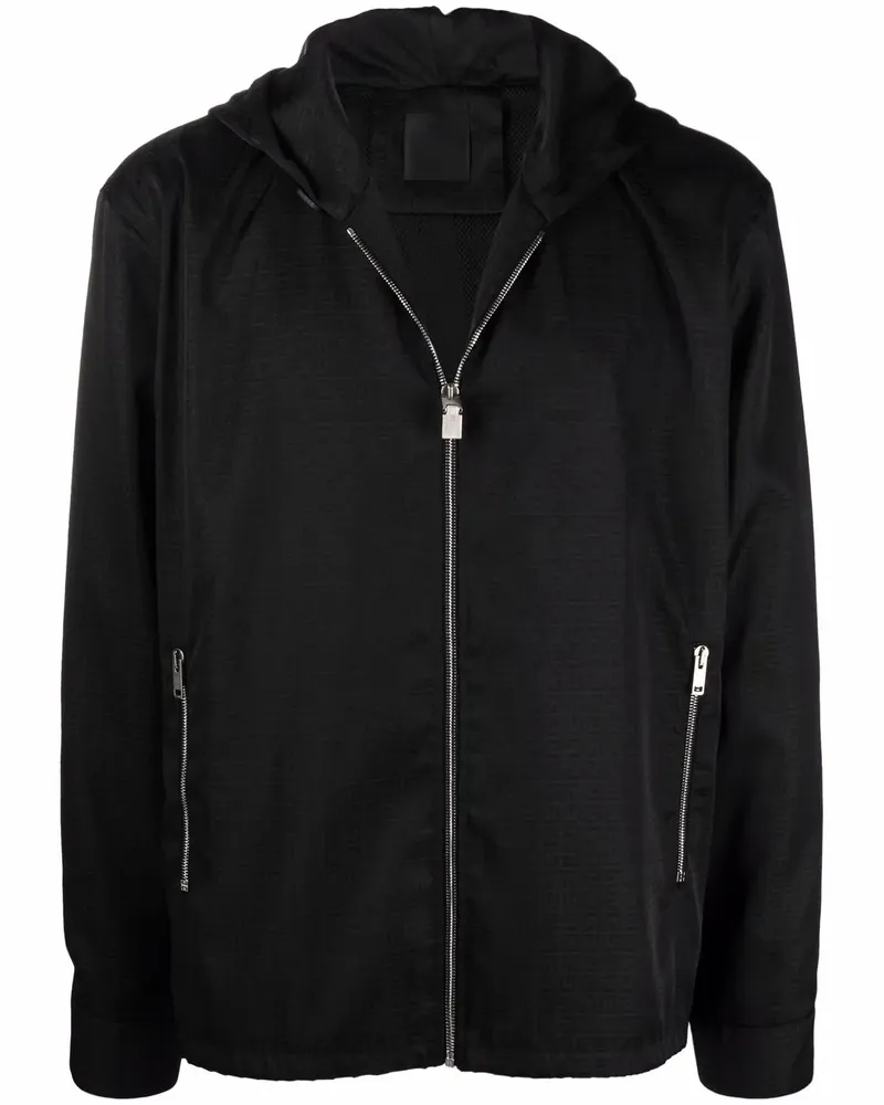 Givenchy Klassischer Windbreaker - Schwarz Schwarz
