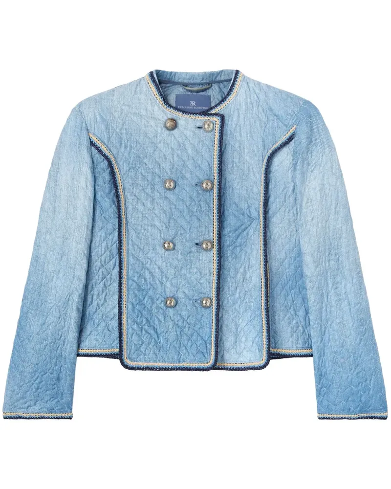 Ermanno Scervino Doppelreihiger Blazer - Blau Blau