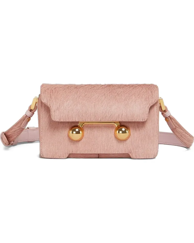 Marni Schultertasche aus Leder - Rosa Rosa