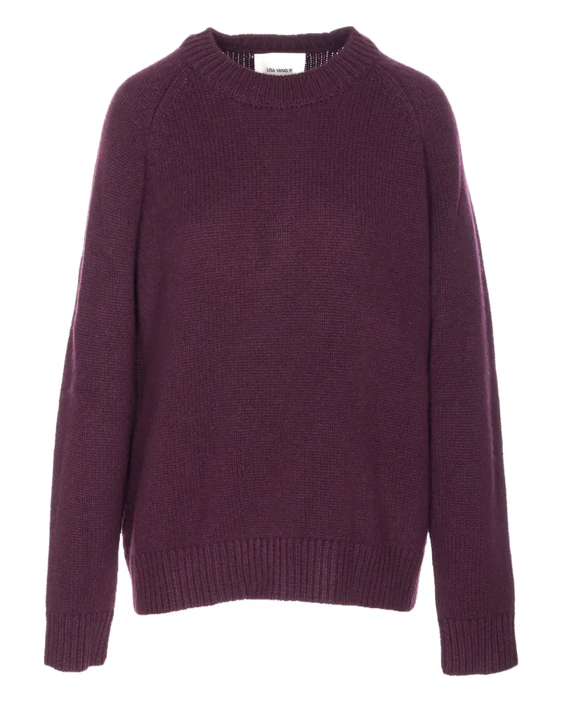 Lisa Yang crew-neck sweater - Violett Violett