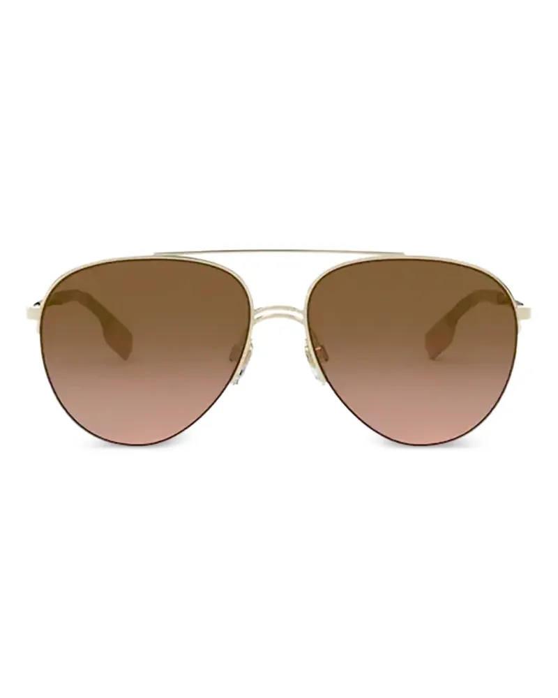 Burberry Sonnenbrille aus Metall - Gold Gold