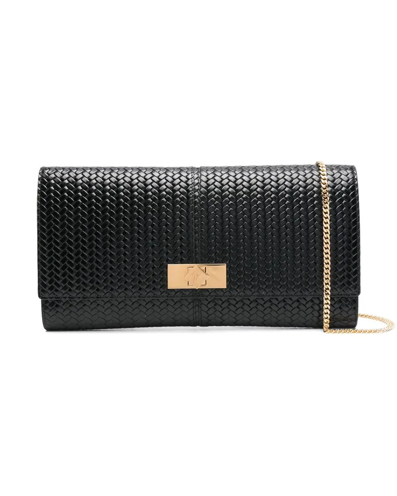 Giuseppe Zanotti Montserrat Clutch - Schwarz Schwarz