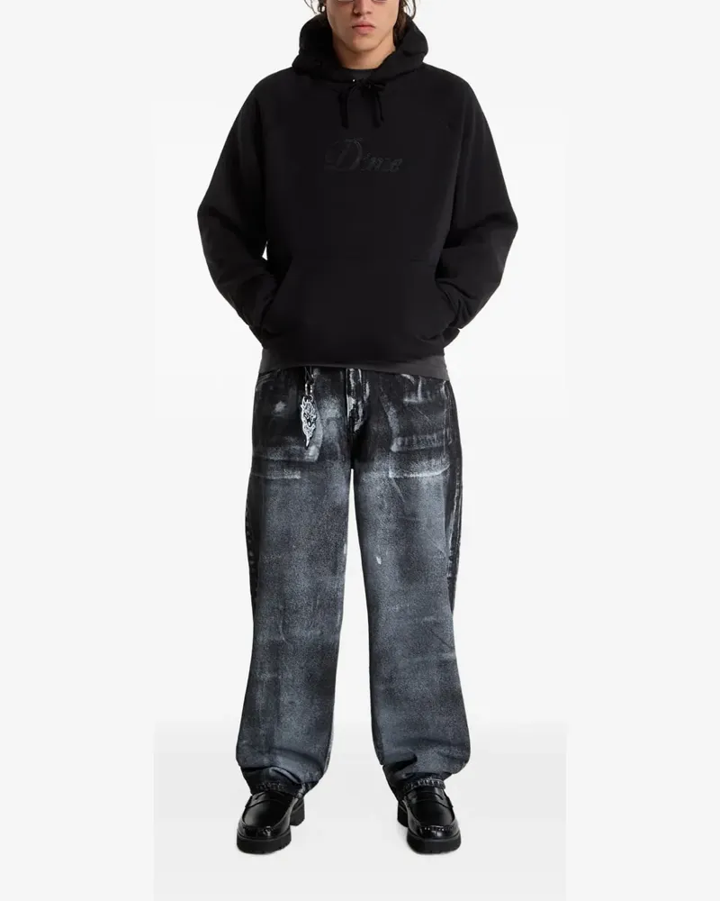 Dime Hoodie mit Logo - Schwarz Schwarz