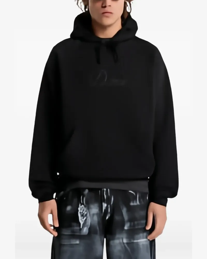 Dime cursive-logo hoodie - Schwarz Schwarz