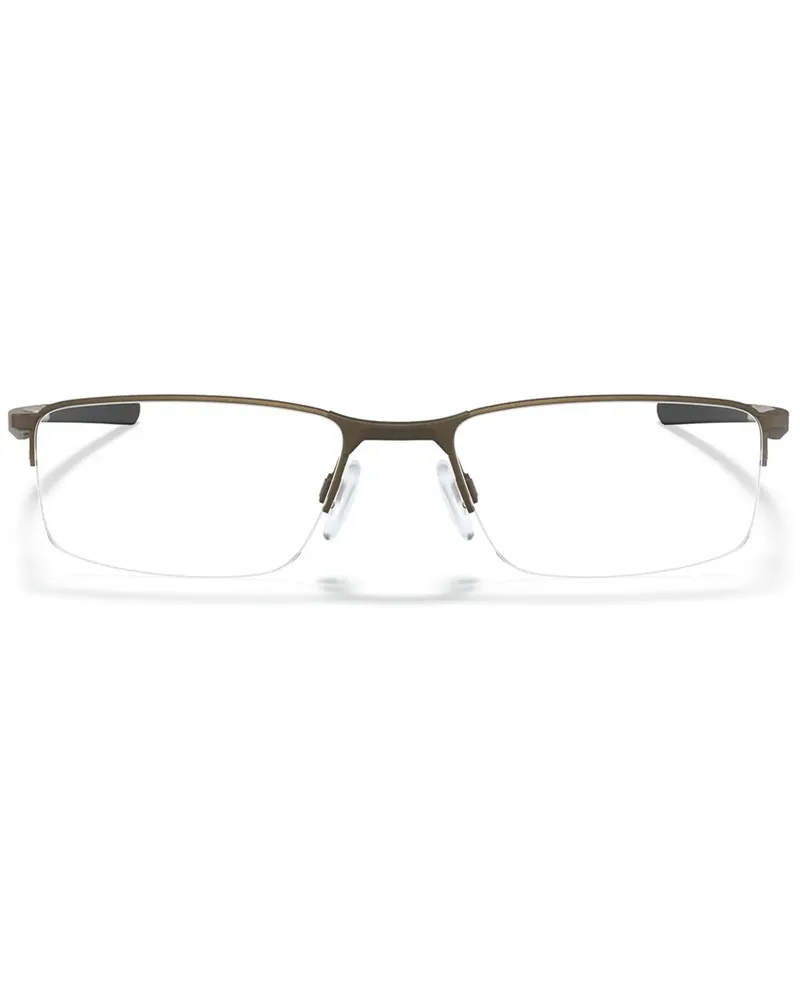 Oakley Brille mit eckigem Gestell - Braun Braun