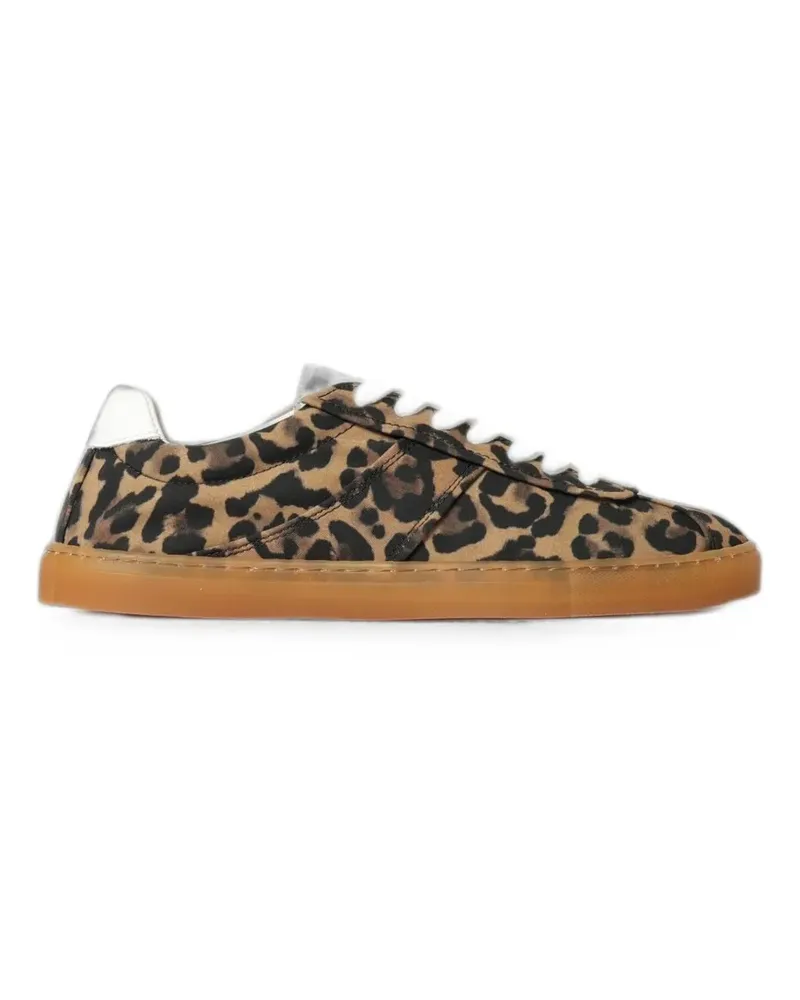 Copenhagen leopard-print sneakers - Braun Braun